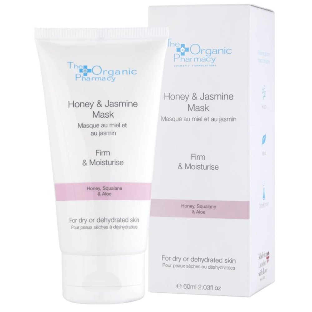 the organic pharmacy honey & jasmine mask firm & moisturise